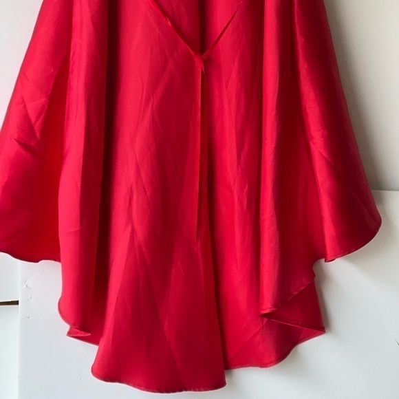 Tween Diva Kids Big Girls Sz 16 Red Lace High Low Formal Special Occasion Dress - Picture 8 of 16